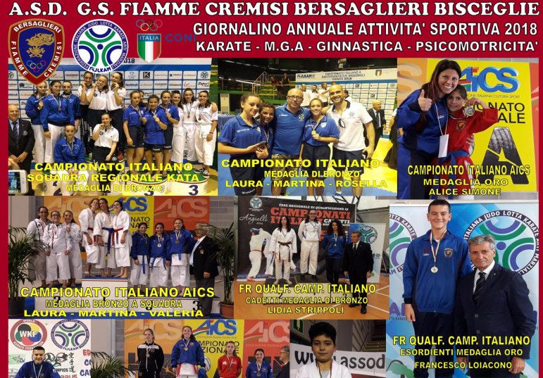 E’ disponibile il Giornalino Annuale Attività Sportiva 2018