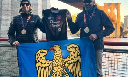 Stefano Miolo alla Maratona di New York
